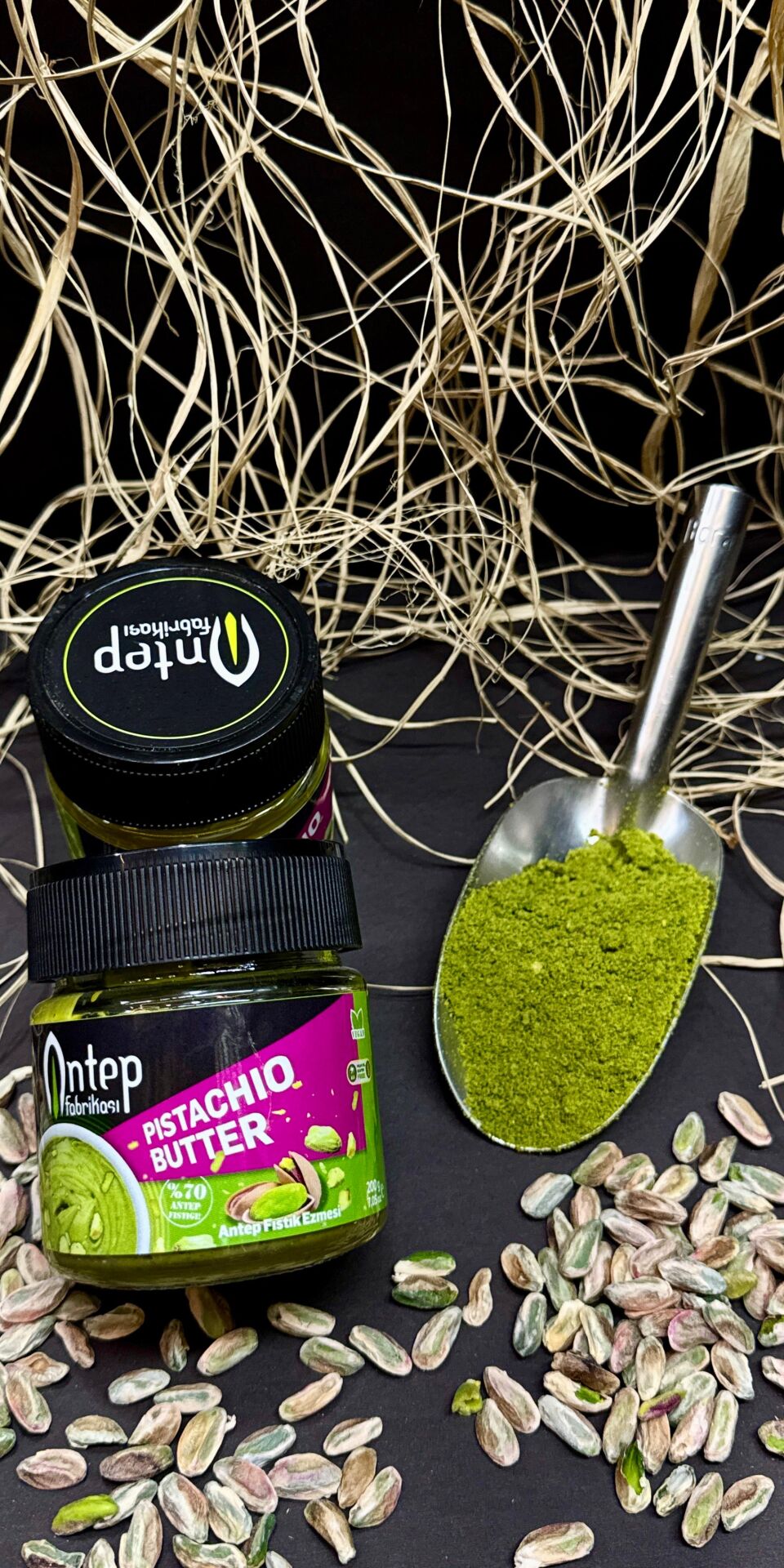 fıstık sepeti antep fıstığı kreması 300gr kavanoz