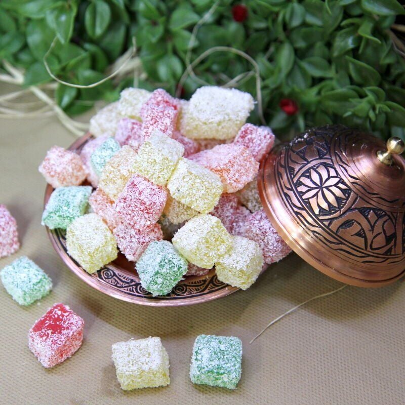 Meyveli Kuş Lokumu (Meyve Aromalı)