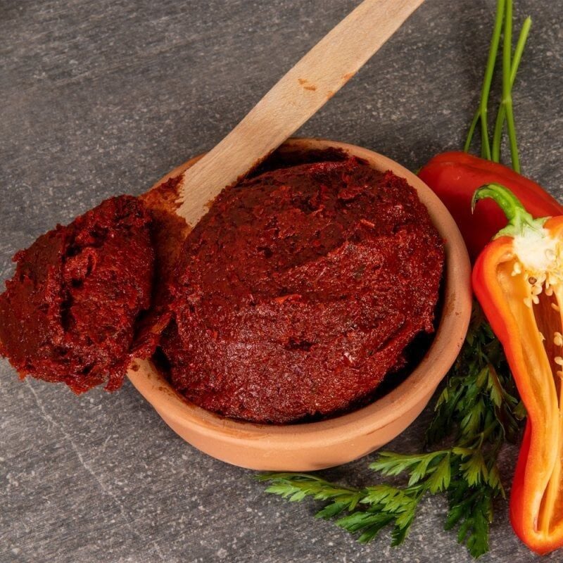 Fıstık Septi Biber Salçası Acı 1.kg