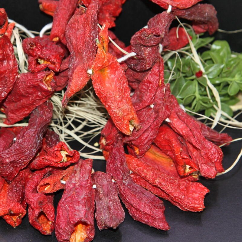 Kurutmalık Tatlı Kapya Biber Dizimli Ip