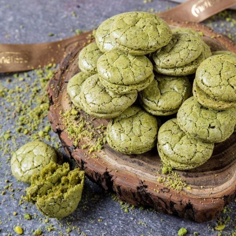 Antep Fıstıklı Acıbadem Kurabiyesi