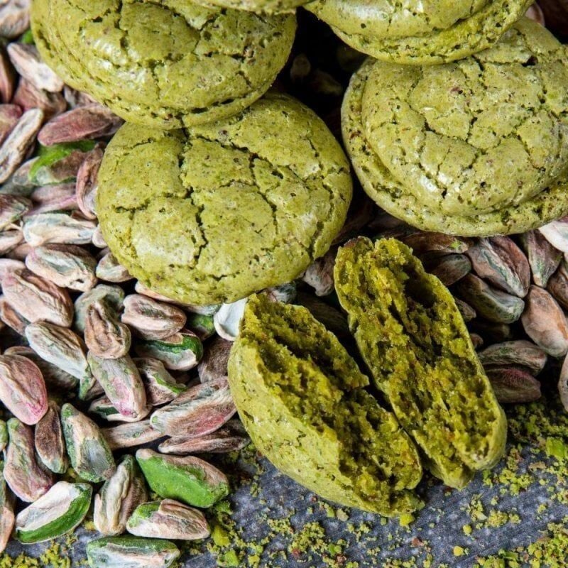 Antep Fıstıklı Acıbadem Kurabiyesi 1 kg