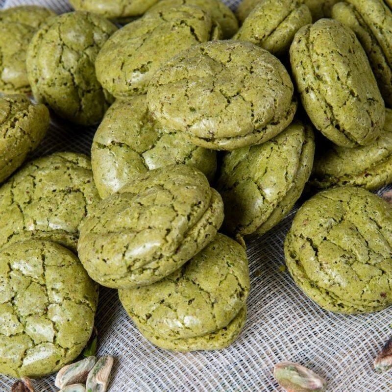 Antep Fıstıklı Acıbadem Kurabiyesi 1 kg