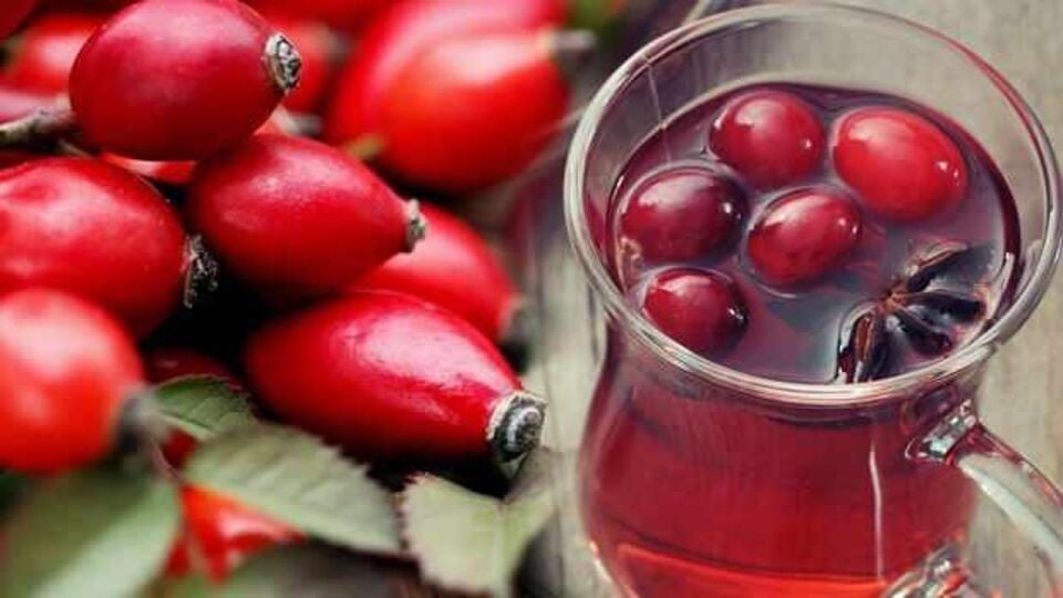 Kuşburnu tane